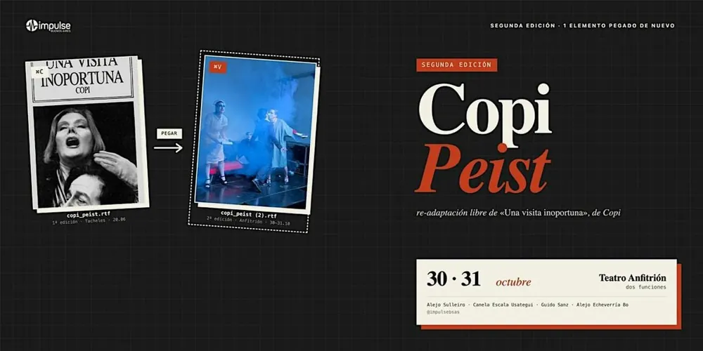 Copi – Peist — афиша