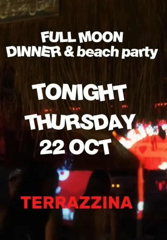 Full Moon Party — афиша
