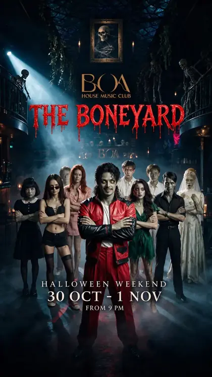 The Boneyard — афиша
