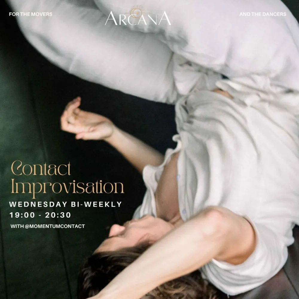 Contact Improv Class at Arcana - Authentic Movement & Flooorwork w/ Arcana — афиша