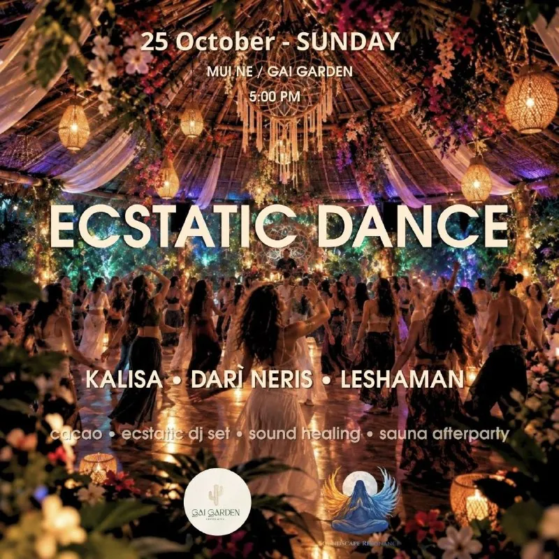 ECSTATIC DANCE JOURNEY + SAUNA AFTERPATY — афиша