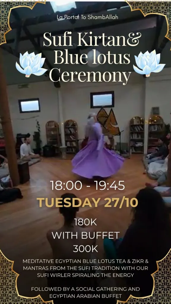 Sufi Kirtan & Blue Lotus Ceremony — афиша