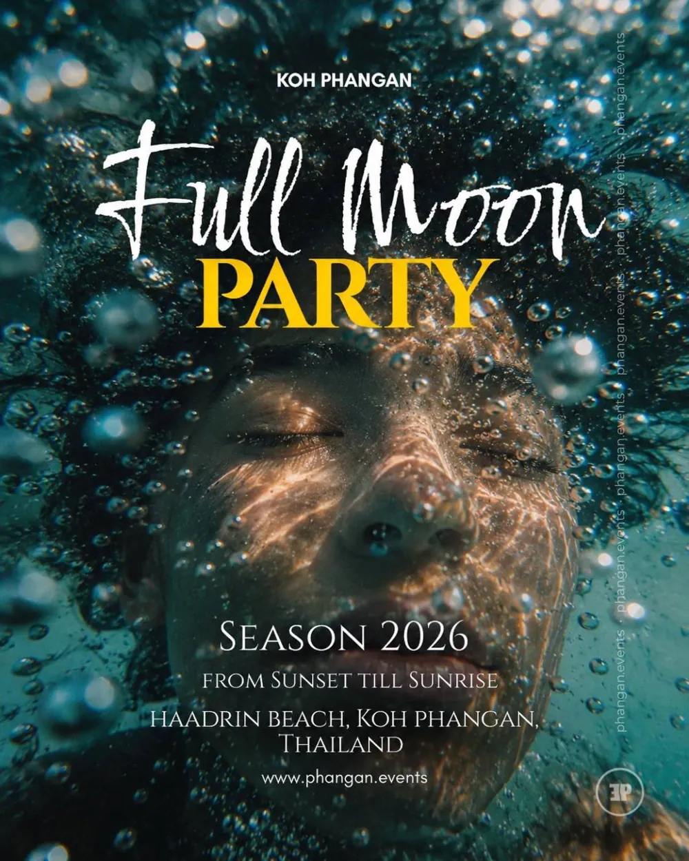 Full Moon Party 2026 — афиша