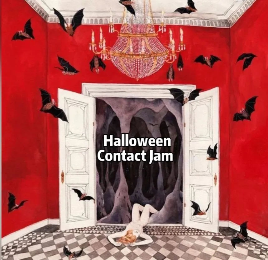 Halloween Contact Class & Jam Special w/ Contact Improv — афиша