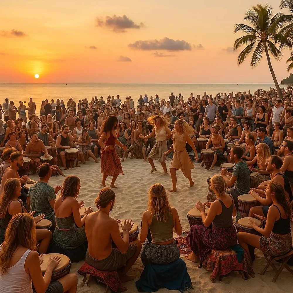 Sunset Drum Circle — афиша