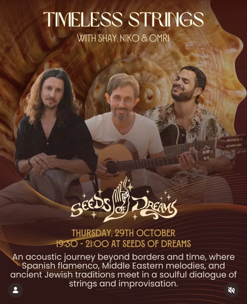 Timeless Strings w/ Shay, Omri and Niko — афиша