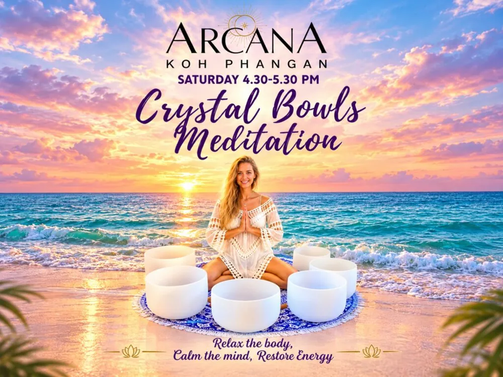 Crystal Bowls Meditation w/ Khala — афиша