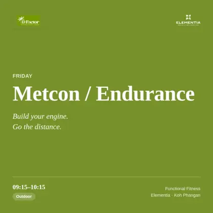 Functional Training: Metcon / Endurance w/ Diana — афиша