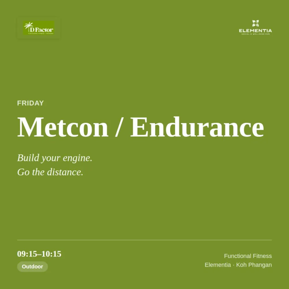 Functional Training: Metcon / Endurance w/ Diana — афиша