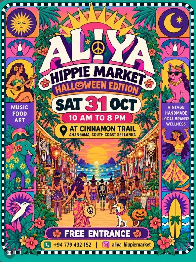 Hippie Market: Halloween Edition — афиша