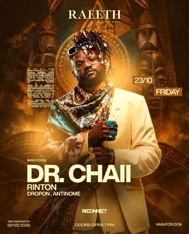 Dr.Chaii — афиша