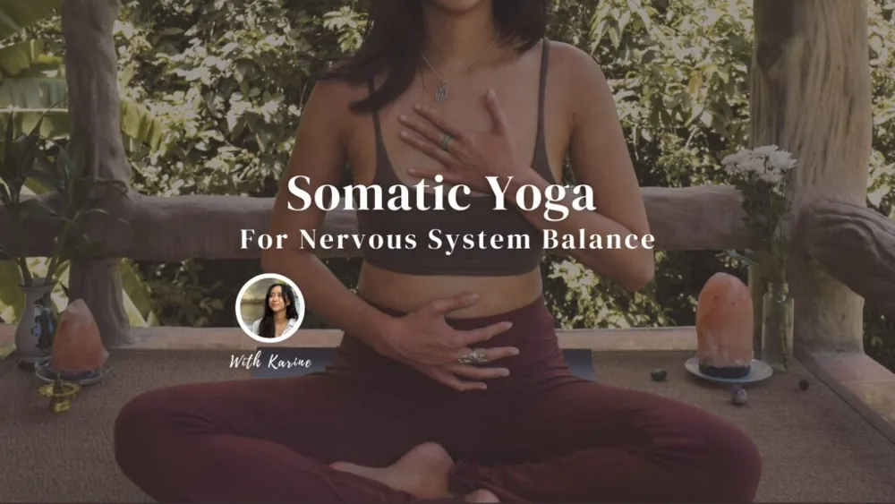 Somatic Yoga for Nervous System Balance w/ Karine — афиша