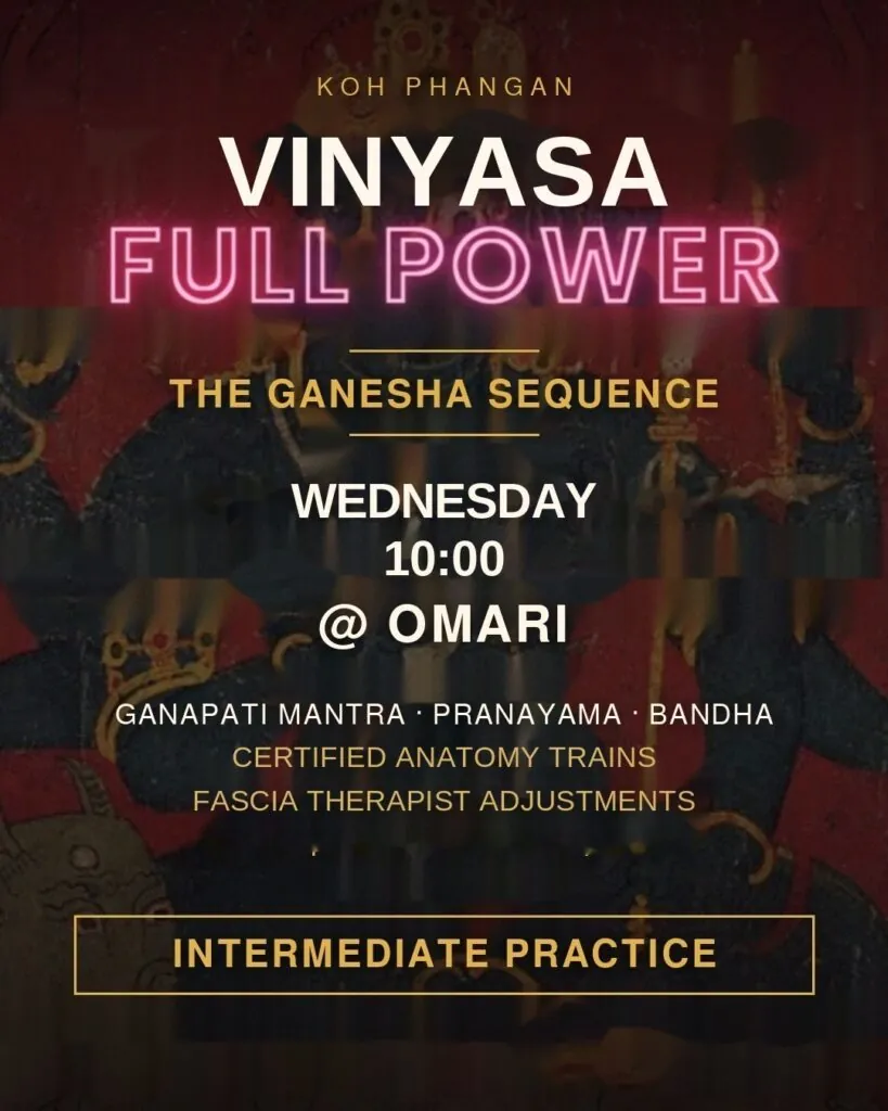 Full Power Vinyasa: Ganesha Sequence w/ Ben Makosch — афиша