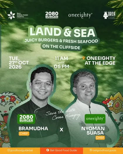 Land & Sea: Juicy Burgers & Fresh Seafood on the Cliffside — афиша