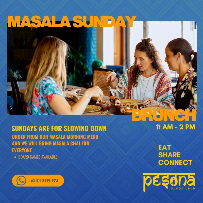 Masala Sunday Brunch — афиша