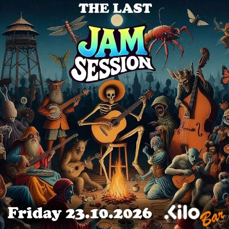 Jam session at Kilo bar — афиша