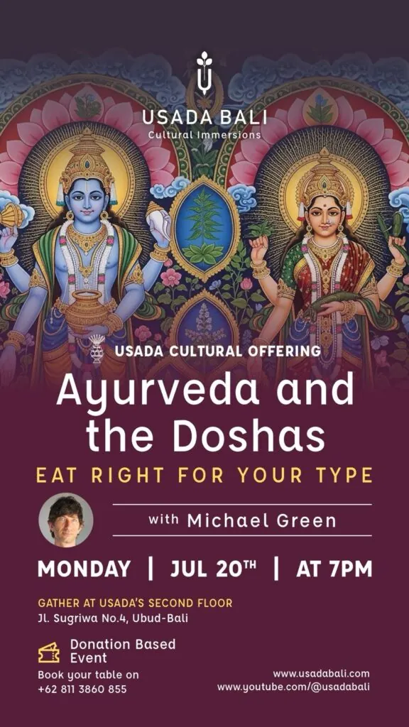 Ayurveda and The Doshas: Eat Right for Your Type — афиша