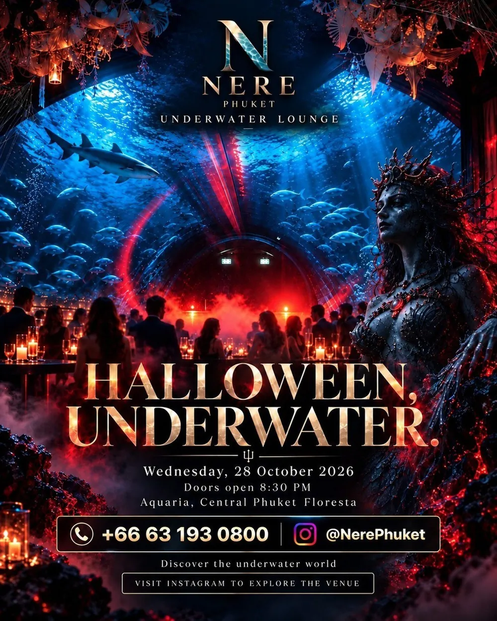 Halloween, Underwater. — афиша