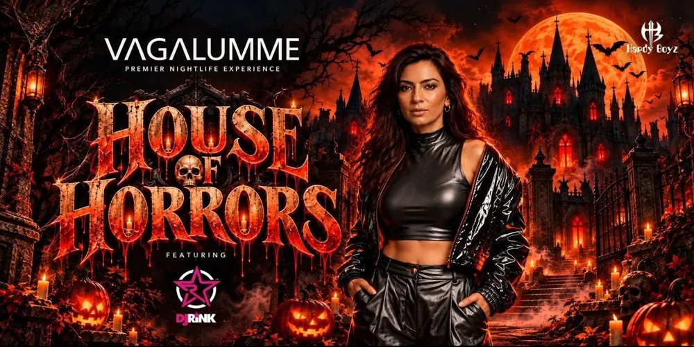 Vagalumme House of Horrors - DJ Rink Halloween ft — афиша