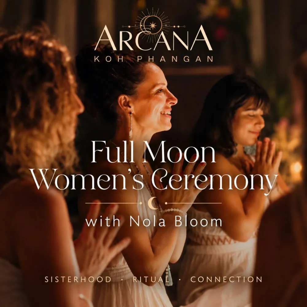 Full Moon Women's Ceremony: A Night of Feminine Magic w/ Nola Bloom — афиша