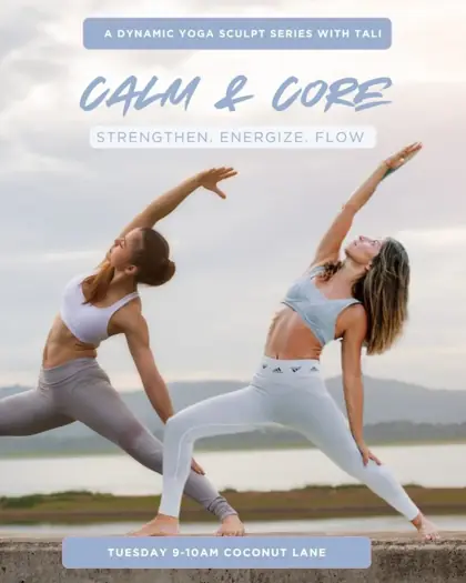 Calm & Core Body Sculpt w/ Tali — афиша