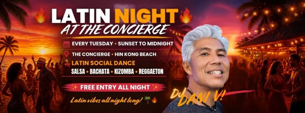 Latin Night: Salsa, Bachata, Kizomba & Reggaeton w/ Dj DANI V. — афиша