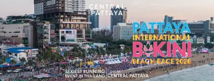 Pattaya International Bikini Beach Race 2026 — афиша