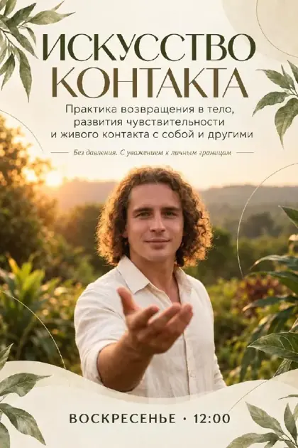 ИСКУССТВО КОНТАКТА — афиша