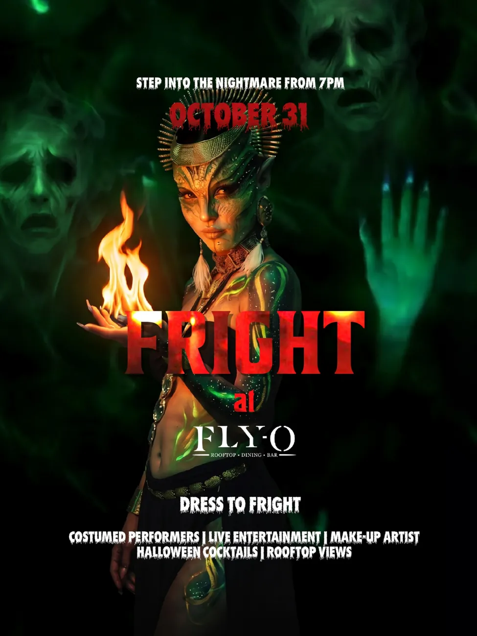 Fright at Fly-O — афиша