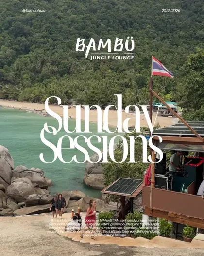 Bambu huts Sunday Sessions — афиша
