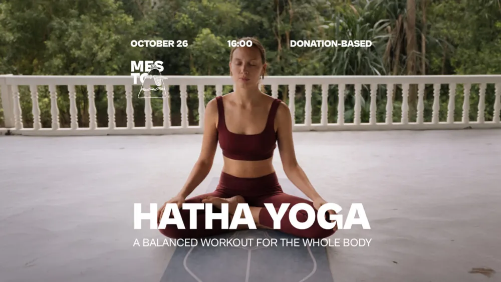 Hatha Yoga w/ Anastasia — афиша