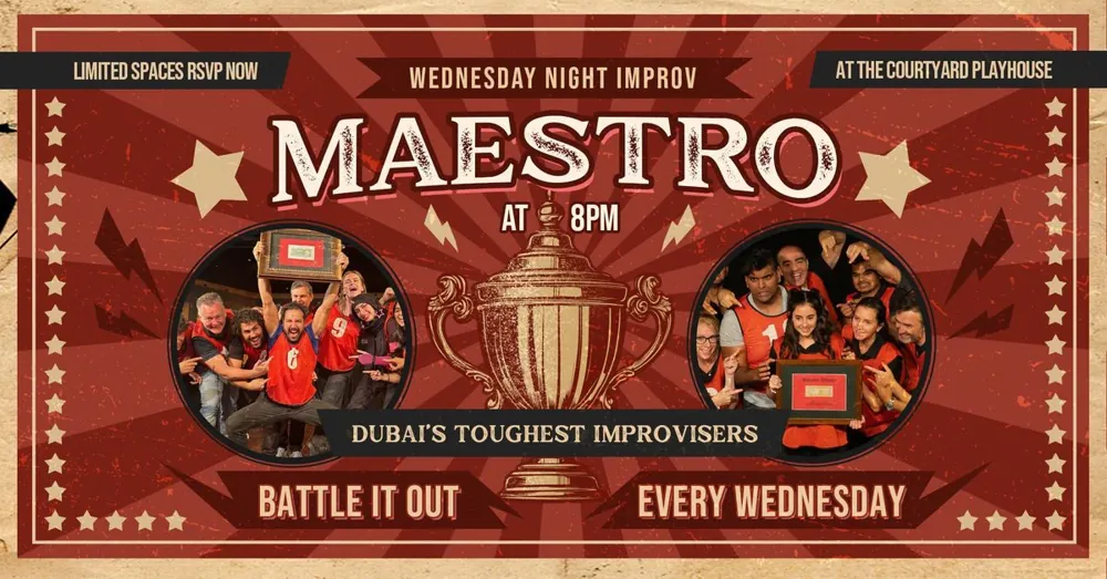 WEDNESDAY NIGHT IMPROV: MAESTRO WED 4 NOV 2026 — афиша