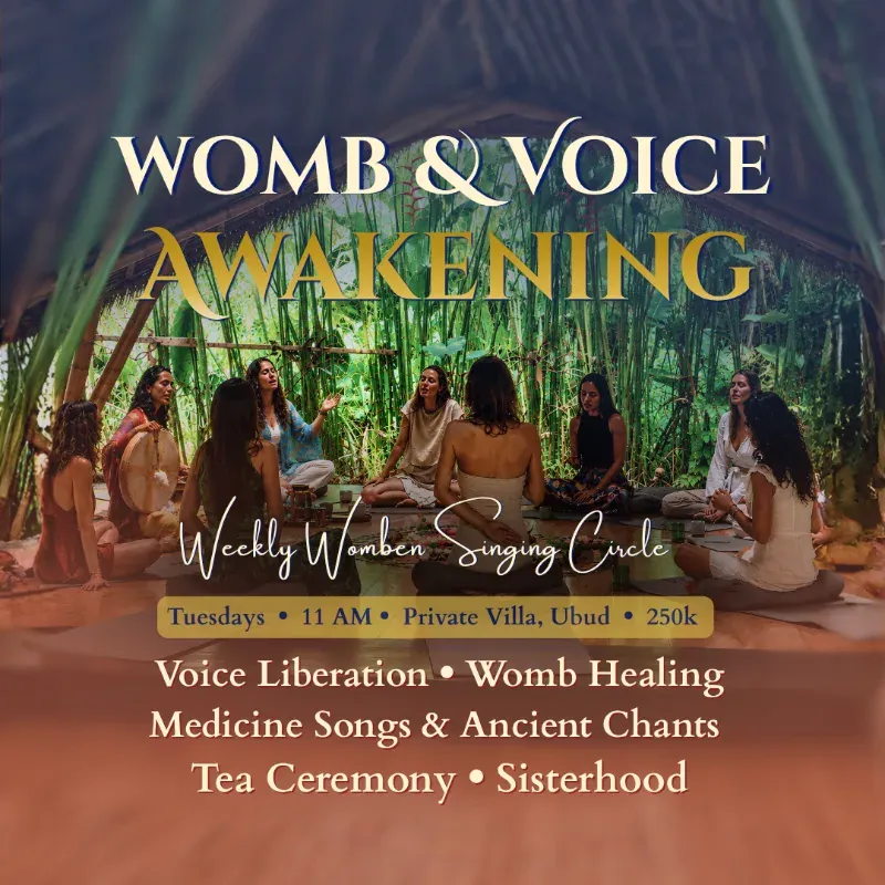 Womb & Voice Awakening women Singing Circle — афиша