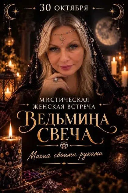 ВЕДЬМИНА СВЕЧА: магия своими руками — афиша