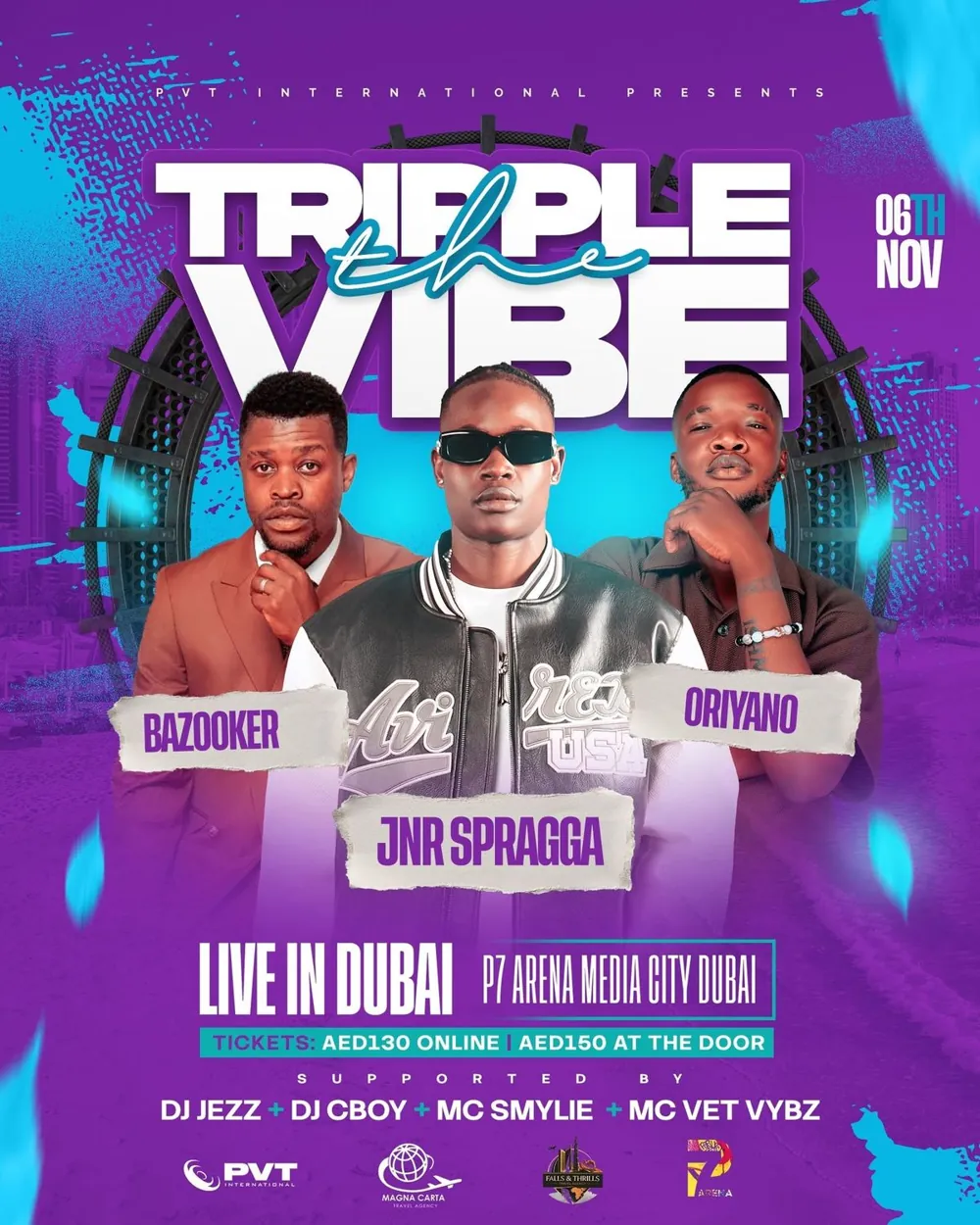 Tripple the Vibe Show — афиша