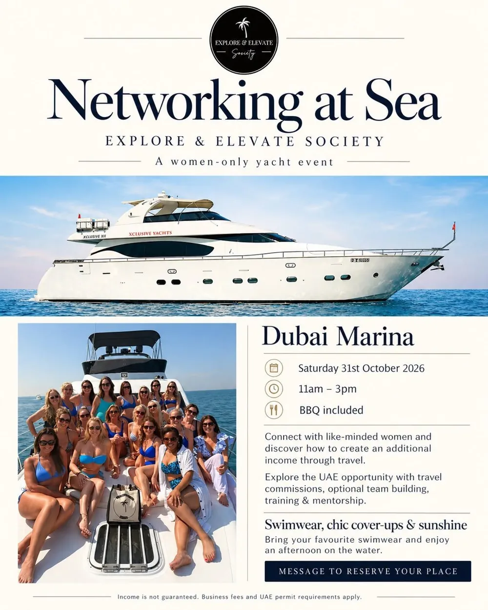 Networking At Sea - WOMEN ONLY — афиша