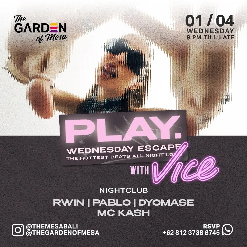 Play Wednesday Escape: Hip-Hop & RnB Night — афиша