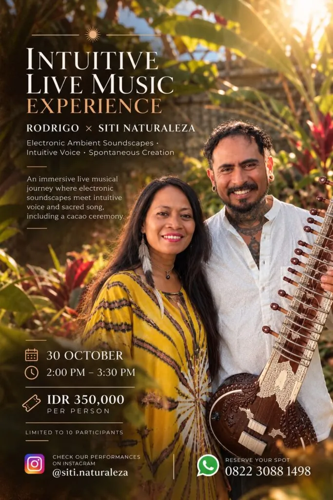 Intuitive Live Music Experience. w/ Siti & Rodrigo — афиша