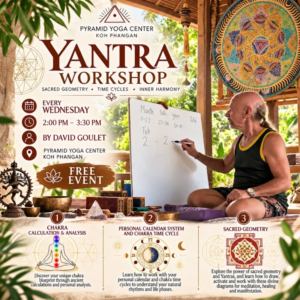 Yantra Yoga w/ David Goulet — афиша