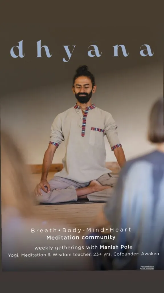 Dhyana: Pranayama, Meditation & Philosophy w/ Manish Pole — афиша