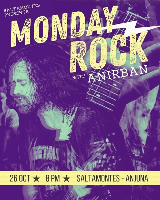 Monday Rock with Anirban — афиша