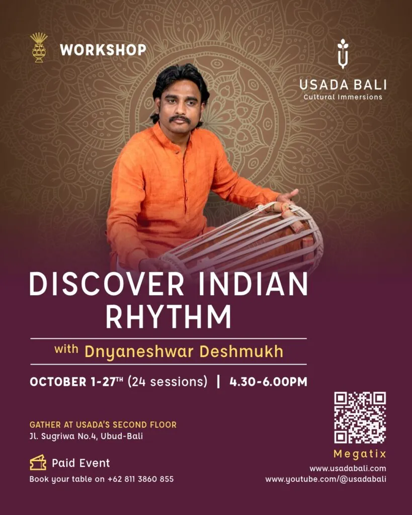 Discover Indian Rhythm w/ Dnyaneshwar Deshmukh — афиша