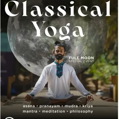Classical Yoga - Full Moon - Special Edition — афиша