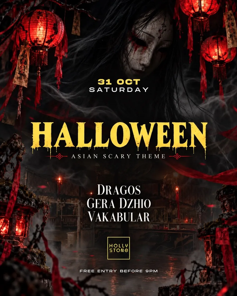 Halloween: Asian Scary Theme — афиша