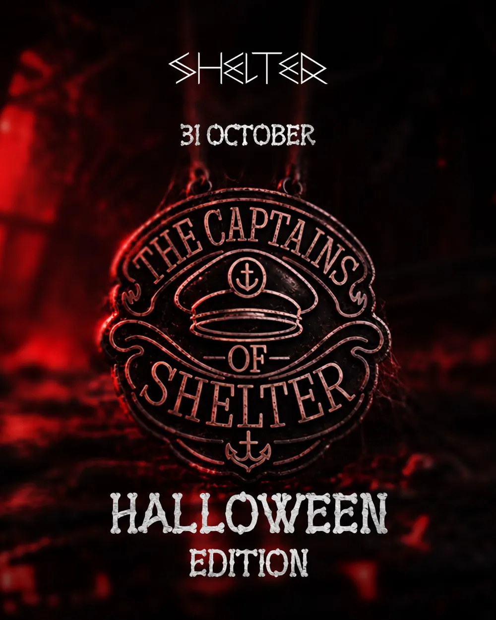 The Captains of Shelter - Halloween Edition — афиша