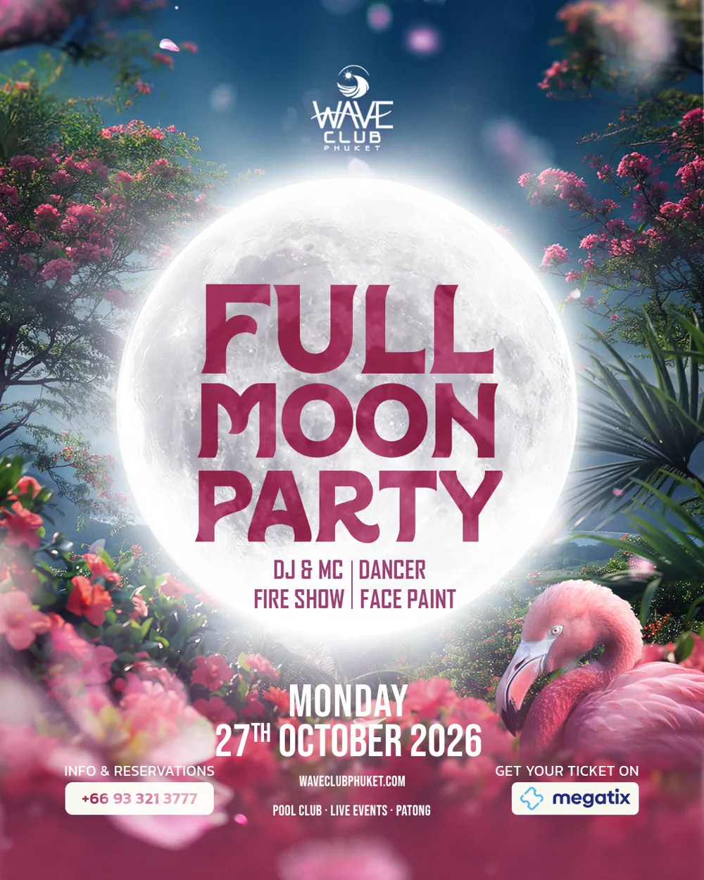 Full Moon Party — афиша