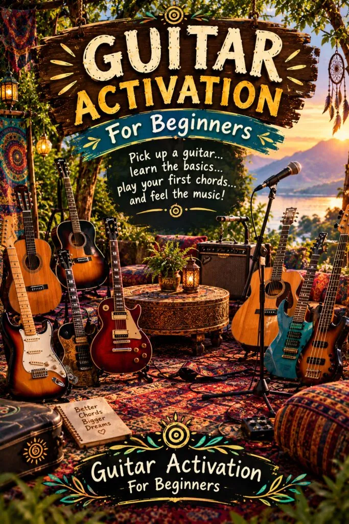 Afternoon Guitar & Tea Activation for Beginners & Tea — афиша