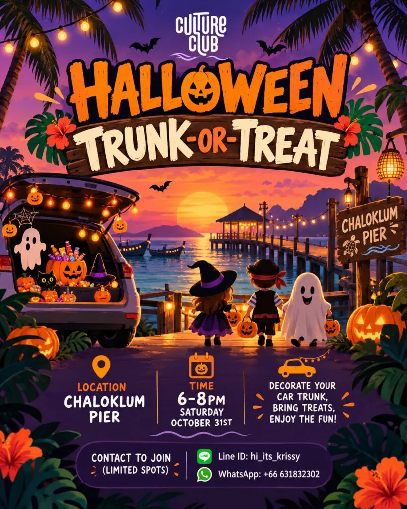 Trunk Or Treat in Chaloklum — афиша
