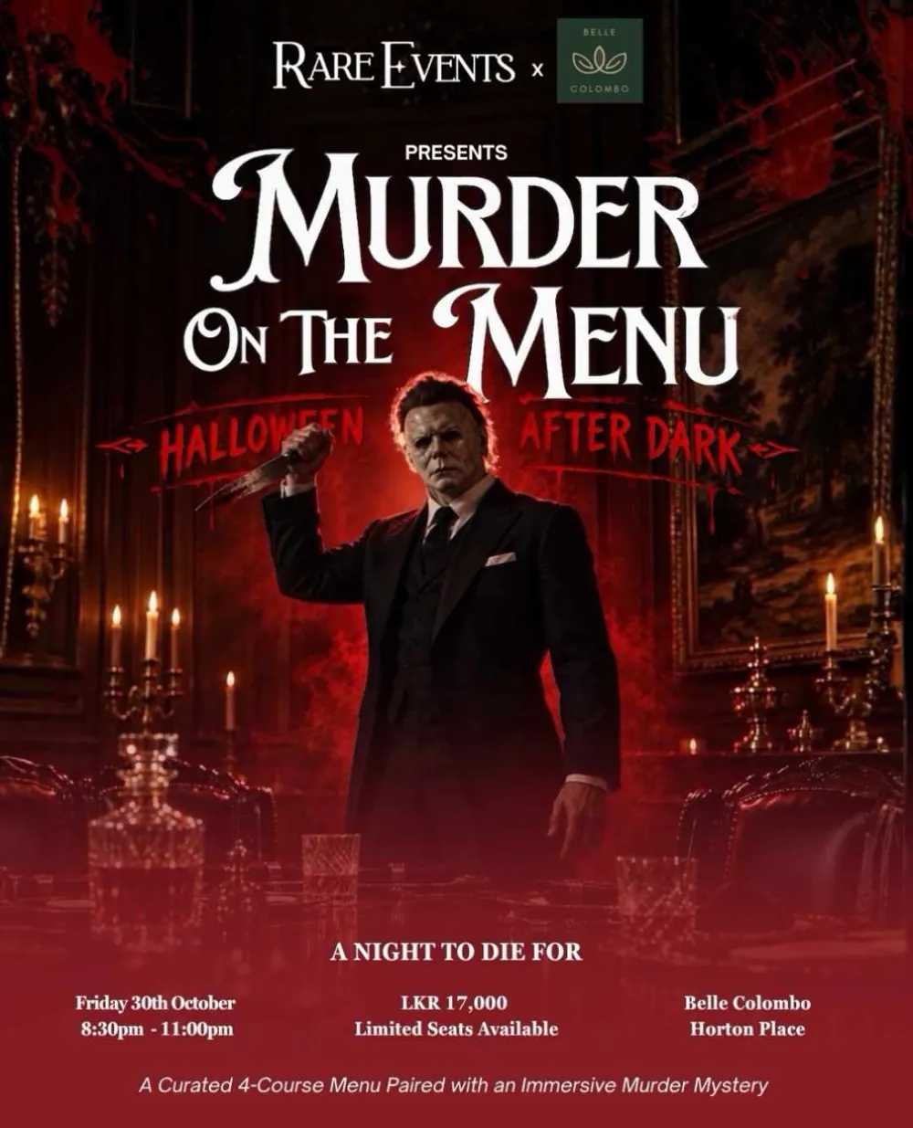 Murder on the Menu • Halloween After Dark • Rare Events — афиша