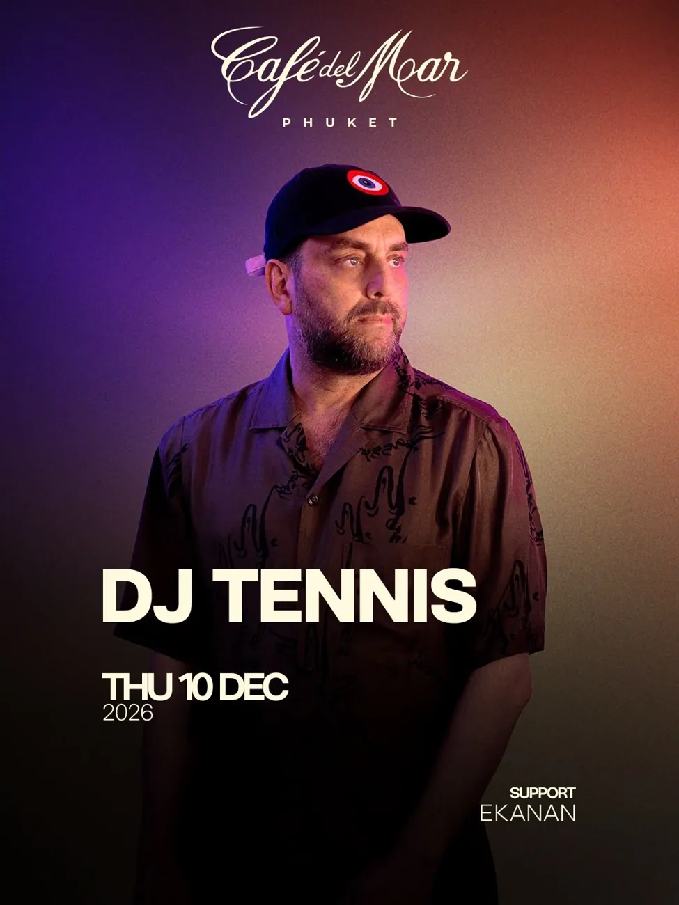 DJ TENNIS — афиша